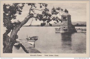 Connecticut Twin Lake Alvords Tower Albertype