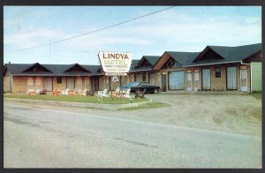 Quebec Est-GASPE-NORD Lindya Motel, A. Landry, Prop. - Chrome