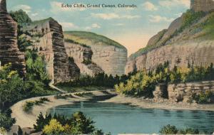 Echo Cliffs in Grand Canon CO, Colorado - pm 1917 - DB