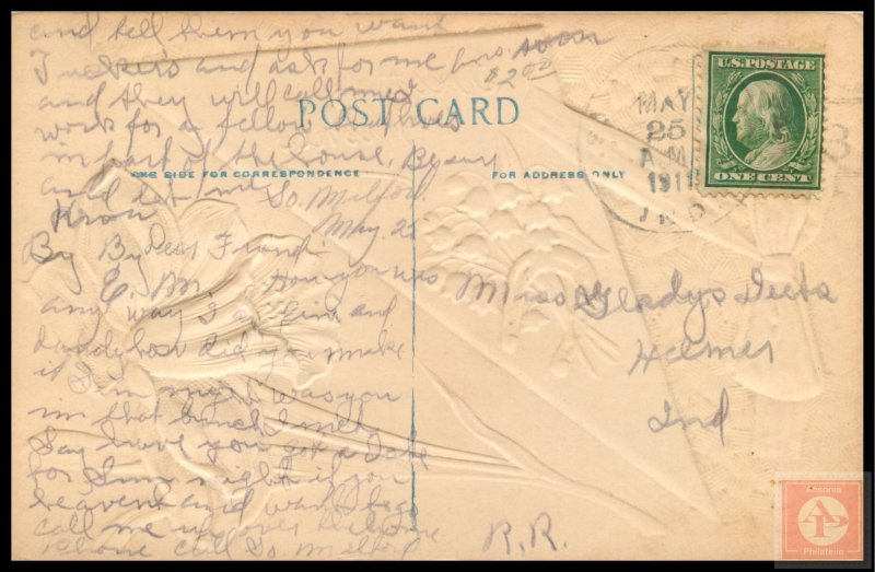 Best Wishes / Greetings (Embossed)