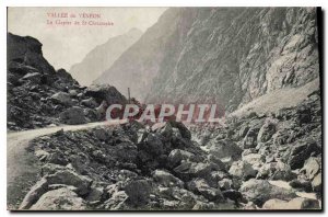 Old Postcard Valley of Veneon Clapton St Christophe