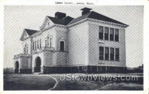 Real Photo - Lynn School - Ashby, Massachusetts MA  