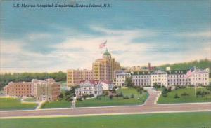 U S Marine Hospital Stapleton Station Island New York