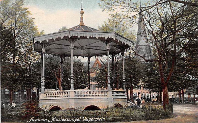 Muziektempel Velperplein Arnhem Holland 1907 