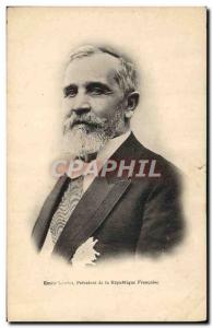 Old Postcard Loubet President of the Republic