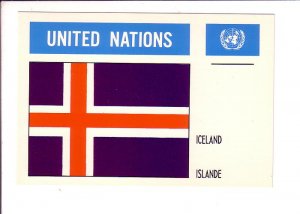 Iceland, Flag, United Nations