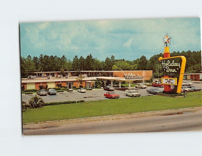 Postcard Holiday Inn, Jesup, Georgia