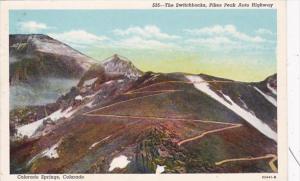 Colorado Colorado Springs The Switchbacks Pikes Peak Auto Highway 1956