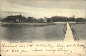 Stamford Connecticut CT Sound Beach c1910 Vintage Postcard