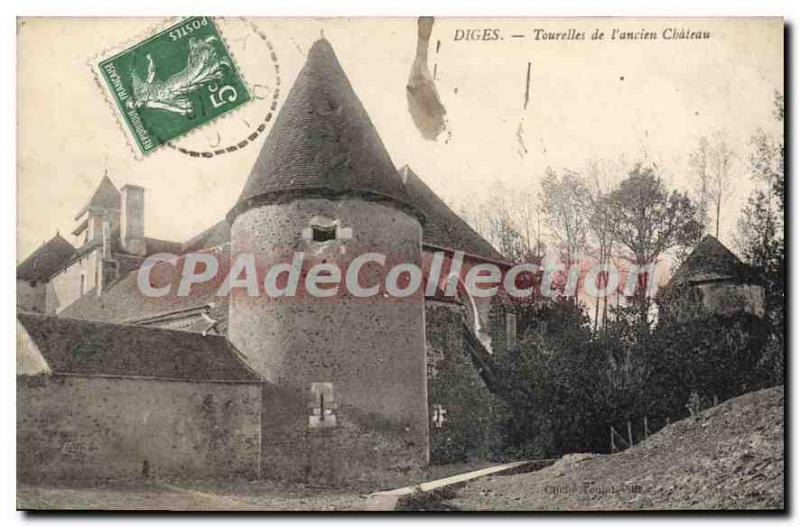 Postcard From Old Diges Turrets Chateau your old one
