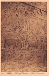 Tomb of Ptahotep Mural Decoration Sakkarah Egypt, Egypte, Africa Unused 