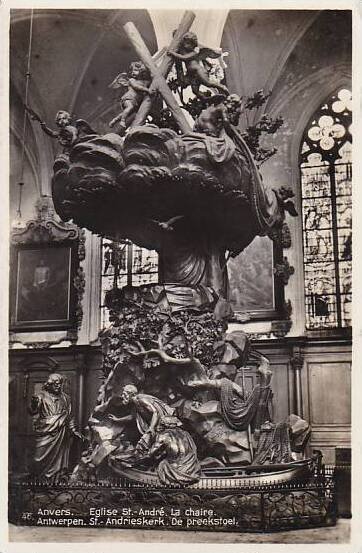 Belgium Antwerpen Anvers Eglise Saint Andre La Chaire Photo