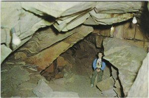 Vintage Postcard, Seneca Caverns, Bellevue, Ohio