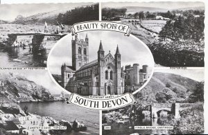 Devon Postcard - Beauty Spots of South Devon     SL173 