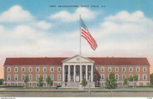 SCOTT FIELD , Illinois , 1930-40s ; Post Headquarters