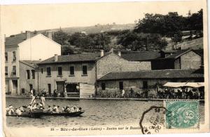 CPA RIVE-de-GIER - Joutes sur le Bassin du Canal (226291)