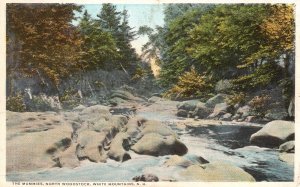 Vintage Postcard The Mummies North Woodstock White Mountains New Hampshire N. H.