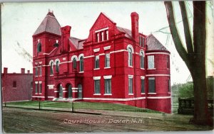 Court House, Dover NH c1909 Vintage Postcard W13