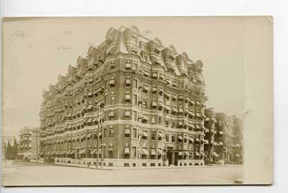  Boston MA Hotel Hemenway RPPC Postcard