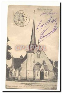 Church of St Julien Old Postcard