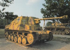 Marder II Marten 2 German WW2 Military Tank at Fort Knox Postcard