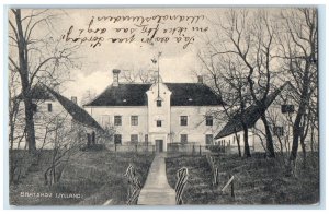 1908 Building Standing in Viola Forest Jutland Denmark Antique Postcard