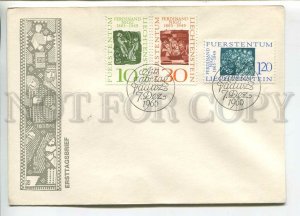 445829 Liechtenstein 1965 year FDC Ferdinand Nigg