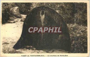 Postcard Old Forest of Fontainebleau The Napoleon Hat