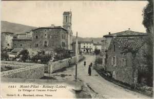 CPA Mont Pilat-Roizey. Le Village et l'ancien Prieuré (664356)