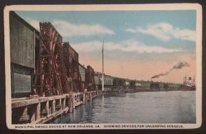 Municipal Owned Docks at New Orleans, LA. 102