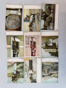 27 MEXICO Pre-1905 VERY NICE LOT ALL UNUSED Vintage Postcards Lot FREE SHIPPING