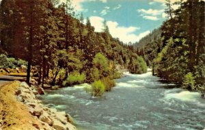 KINGS RIVER CALIFORNIA SOUTH FORK FROM KINGS CANYON HIGHWAY POSTCARD