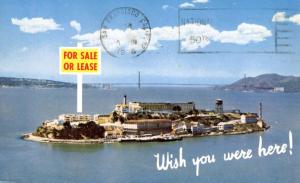 Alcatraz Island - For Sale or Lease - San Francisco CA, California - pm 1966