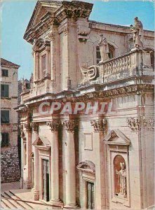 Postcard Modern Croatia Dubrovnik Cathedral
