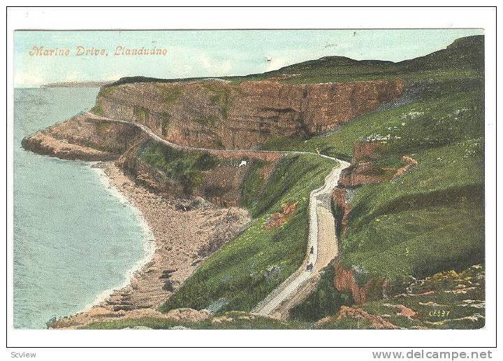 Maine Drive, Llandudno, Wales, UK, 1900-1910s