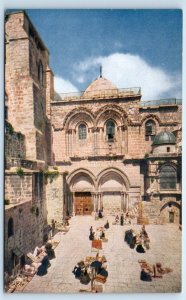 JERUSALEM Eglise du Saint Sepulcre ISRAEL Postcard