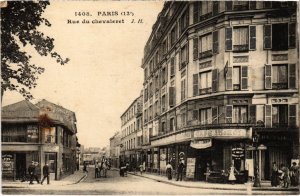 CPA PARIS 13e Rue de Chevaleret (1248046)