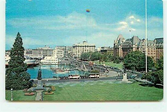 Canada, British Columbia, Victoria, Empress Hotel, Inner Harbor, Colourpicture