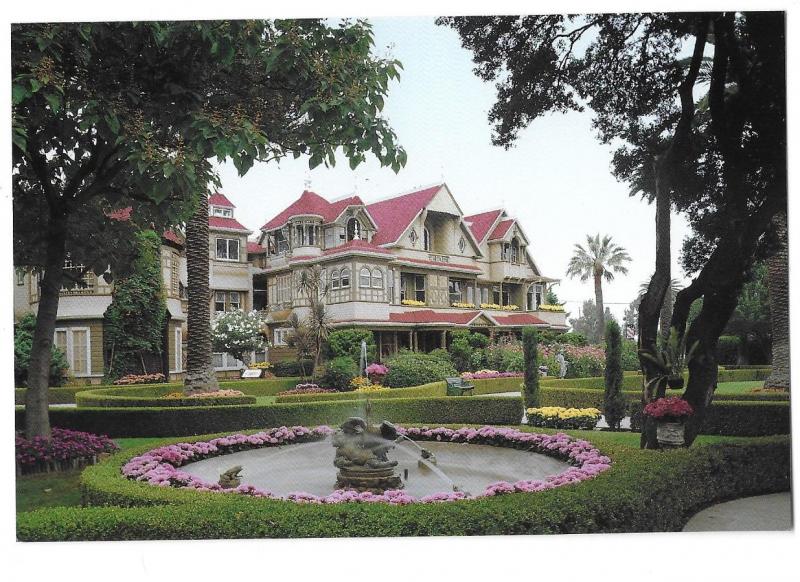 Winchester Mystery House San Jose California 4 by 6 card