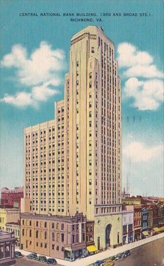 Central National Bank Building Richmond Virginia 1951