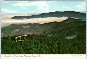 c1970s Pub. Charlotte, NC Mt. LeConte Clingman's Dome Sugarlands Mt. 4x6 PC M11