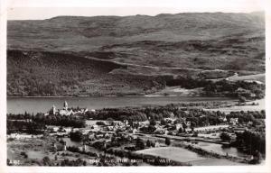 FORT AUGUSTUS HIGHLANDS SCOTLAND~ELEVATED VIEW FROM THE WEST~PHOTO POSTCARD