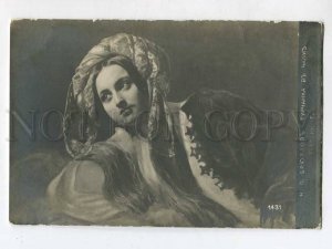 3076309 Turkish woman in Turban Slave HAREM by BRULLOV vintage