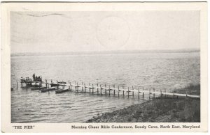 Postcard Morning Cheer Bible Conference Sandy Cove NE Maryland The Pier