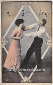 A Good Stop Baseball 1912 