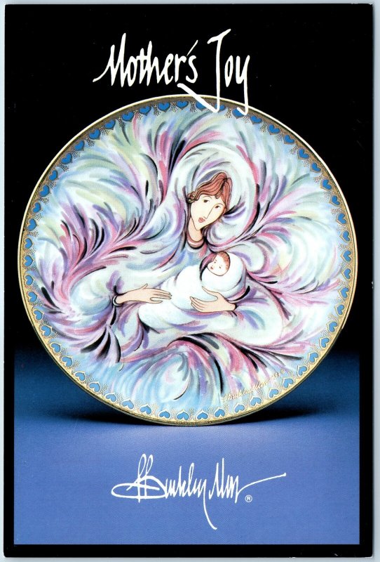 c1980s Mothers Joy P Buckley Moss Collector Plate 4x6 Anna-Perenna Porcelain M40