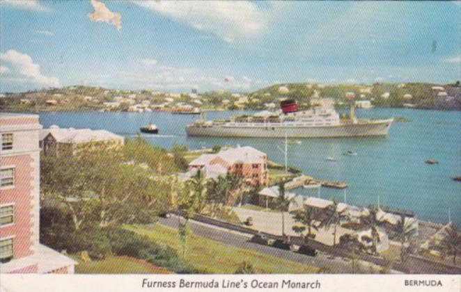 Bermuda Hamilton Furness Bermuda Line's Ocean Monarch 1954