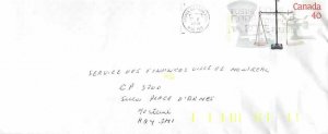 Entier Postal Stationery Postal Justice Canada Balance