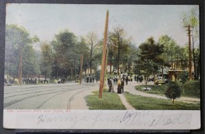 Joplin, MO - Lakeside Park - 1907 Flag Cancel