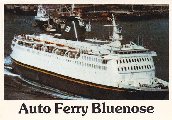 Canada C N Marine Ferry Bluenose Yarmouth Nova Scotia